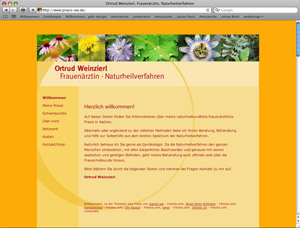 Ortrud Weinzierl Frauen&auml;rztin Naturheilverfahren